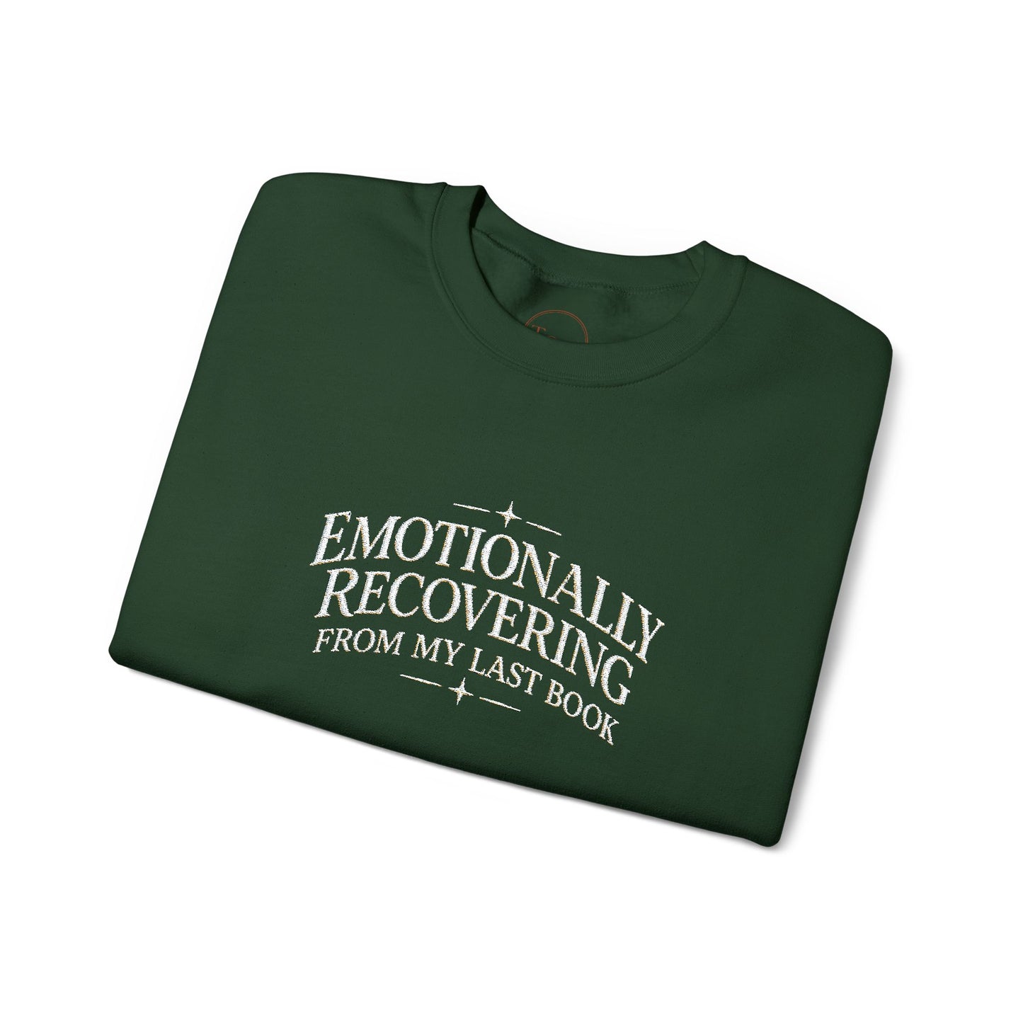 Emotionally Recovering From My Last Book Cozy Pullover – Crewneck Sweatshirt Gift