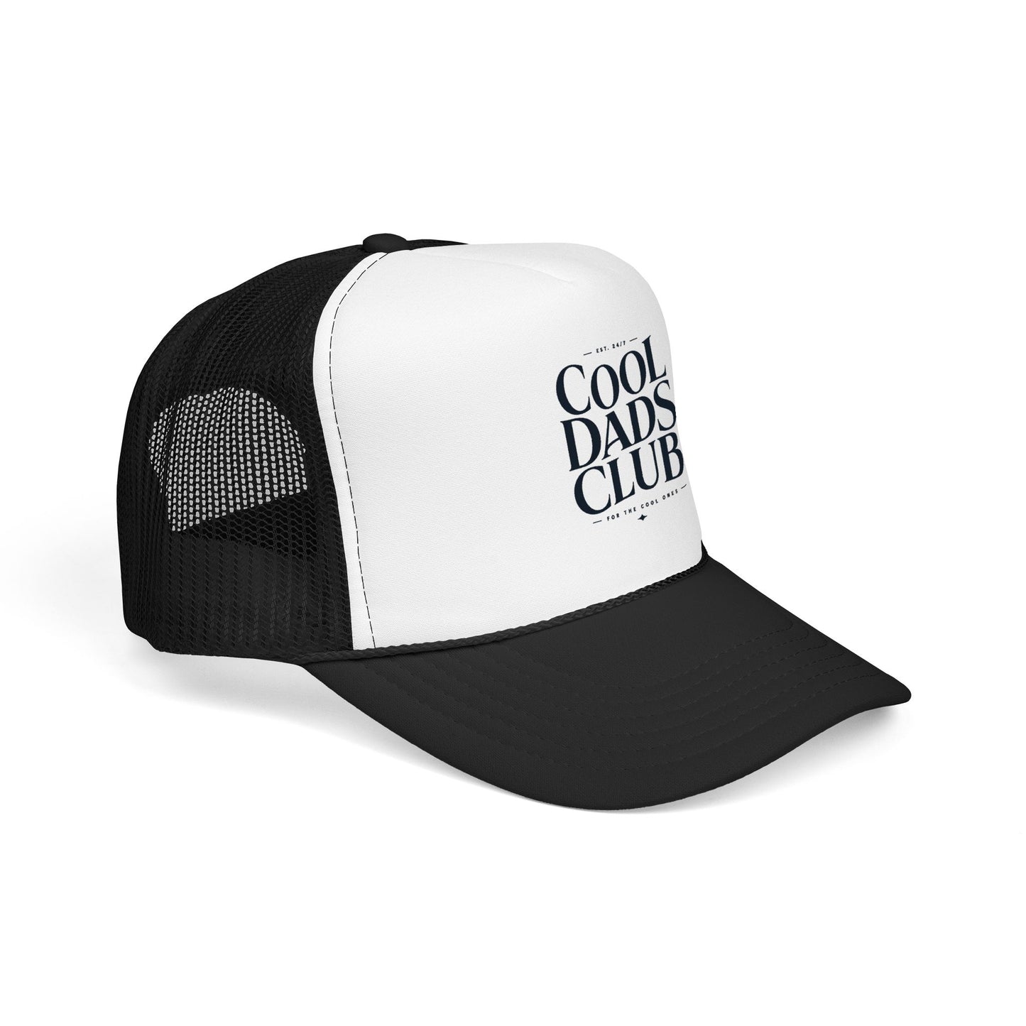 Cool Dads Club Trucker Hat — Mesh Snapback Dad Gift