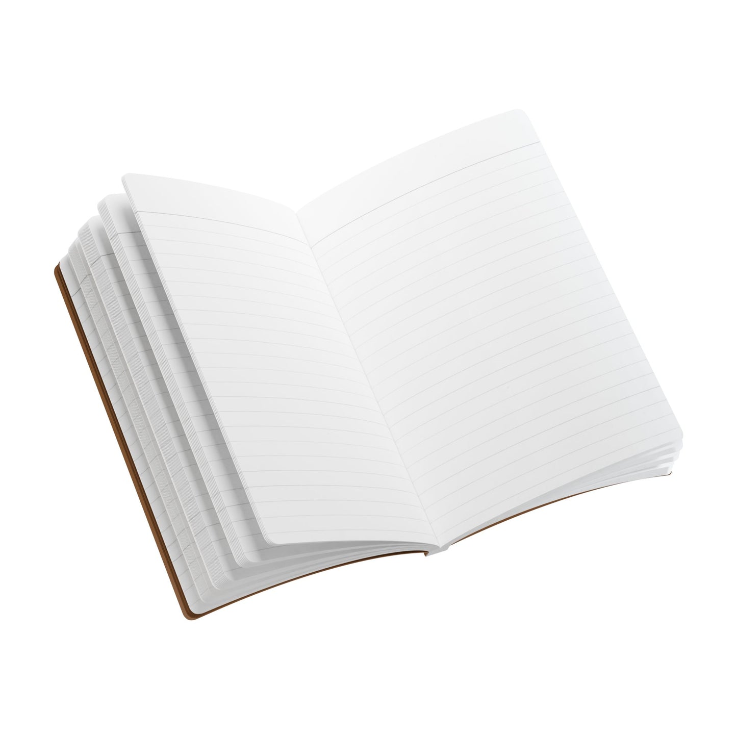 Becoming Begins with One Page Daily Journal - Brown
