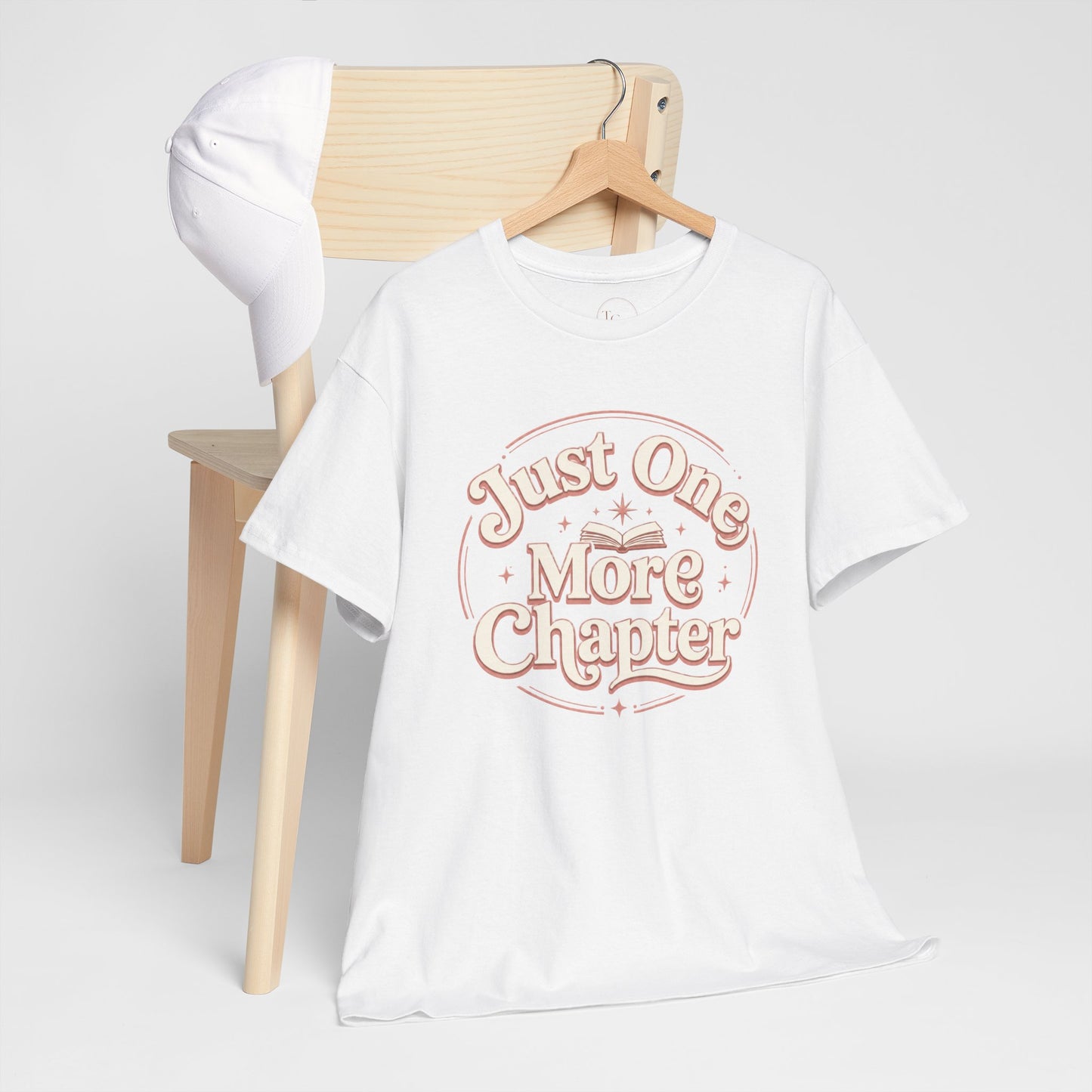 Just One More Chapter T-Shirt — Cozy Book Lover Tee Gift