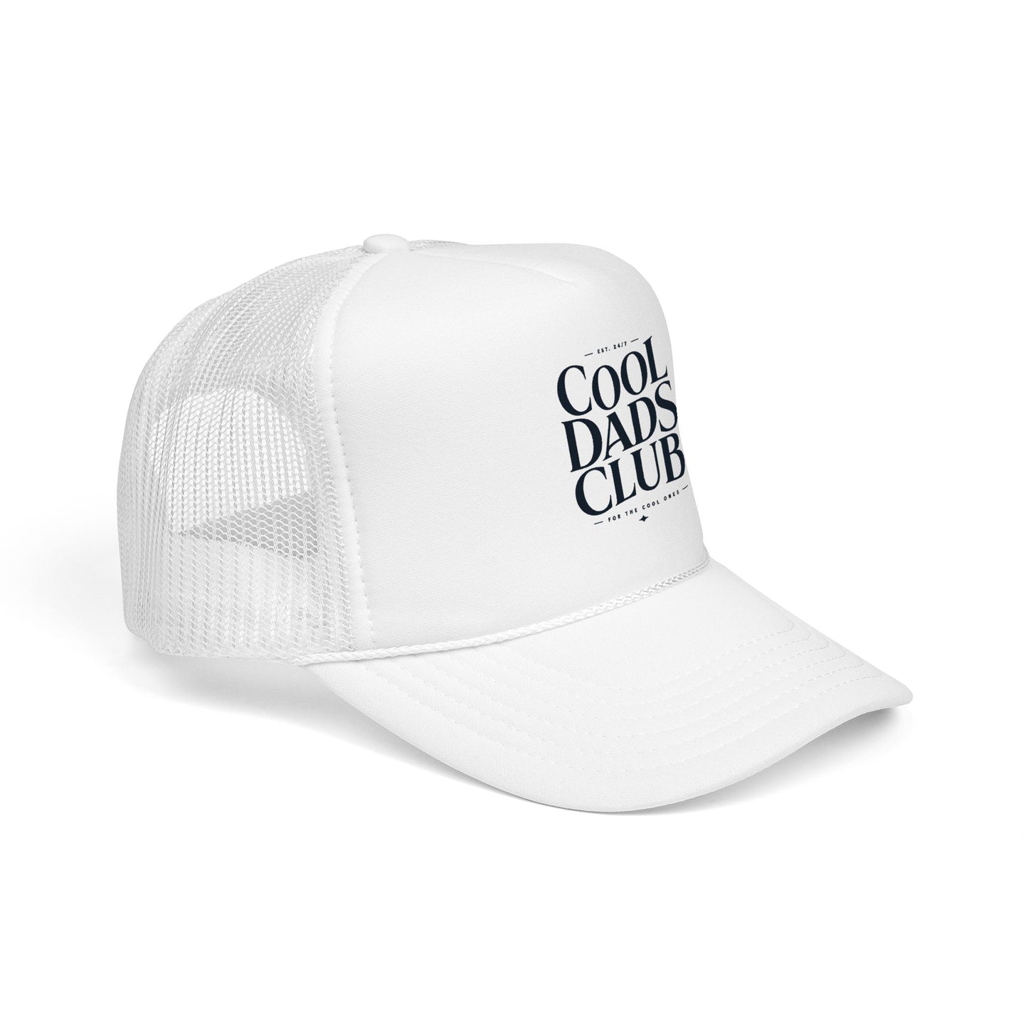 Cool Dads Club Trucker Hat — Mesh Snapback Dad Gift
