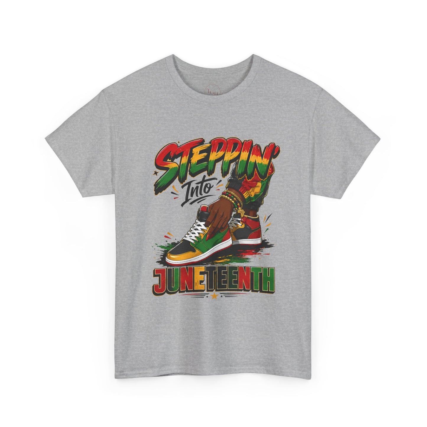 Steppin' Into Juneteenth Tee - Juneteenth Gift