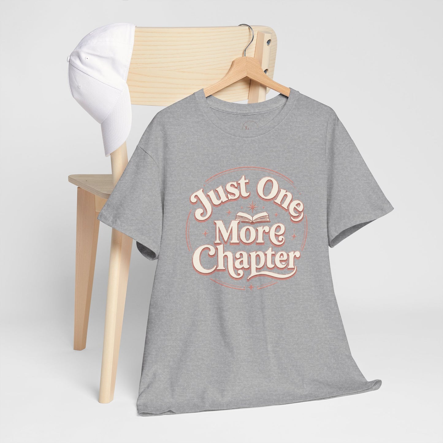 Just One More Chapter T-Shirt — Cozy Book Lover Tee Gift