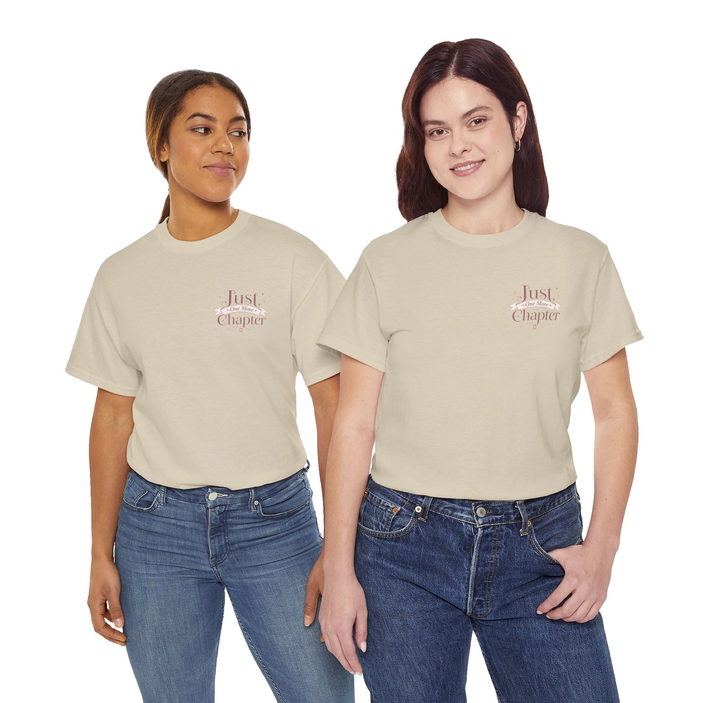 Just A Chapter T-Shirt — Literary Tee for Readers Gift