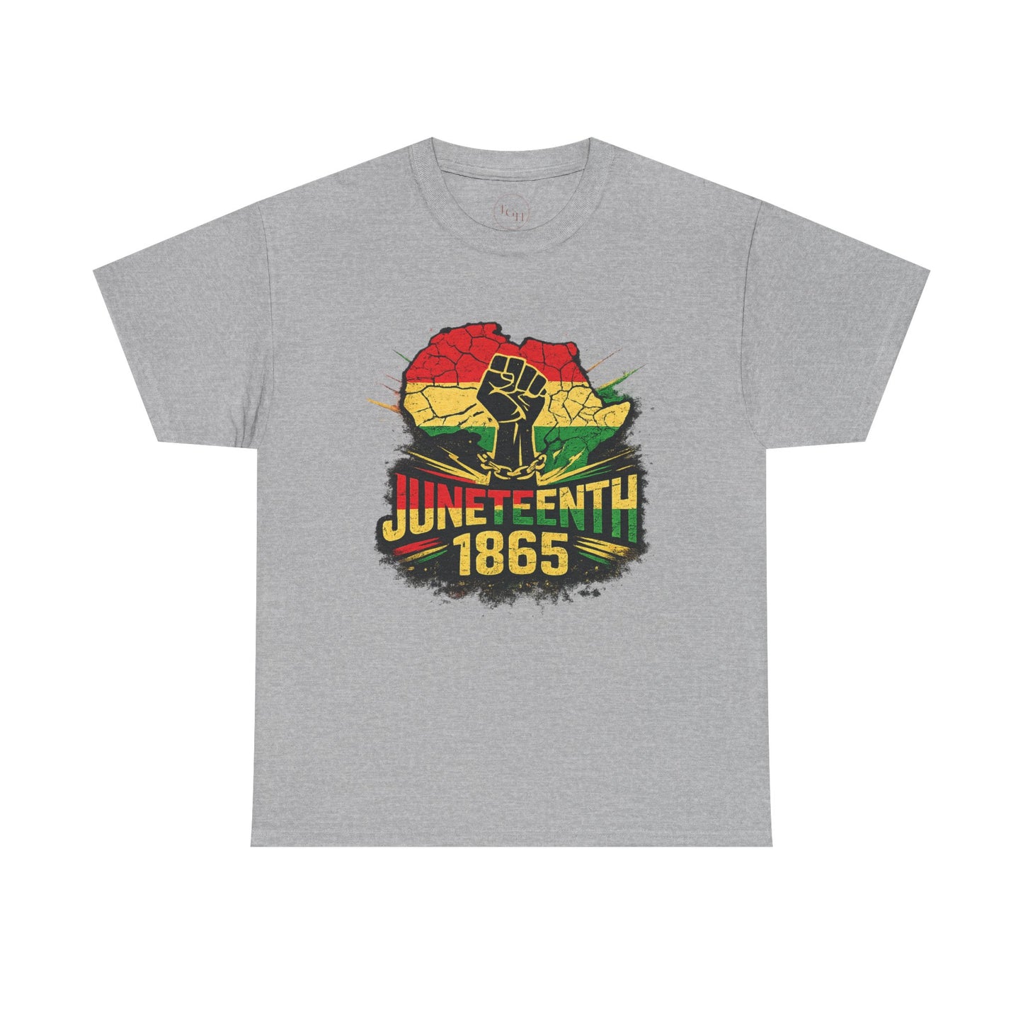 Juneteenth 1865 T-Shirt — Black Power Fist Celebration Tee
