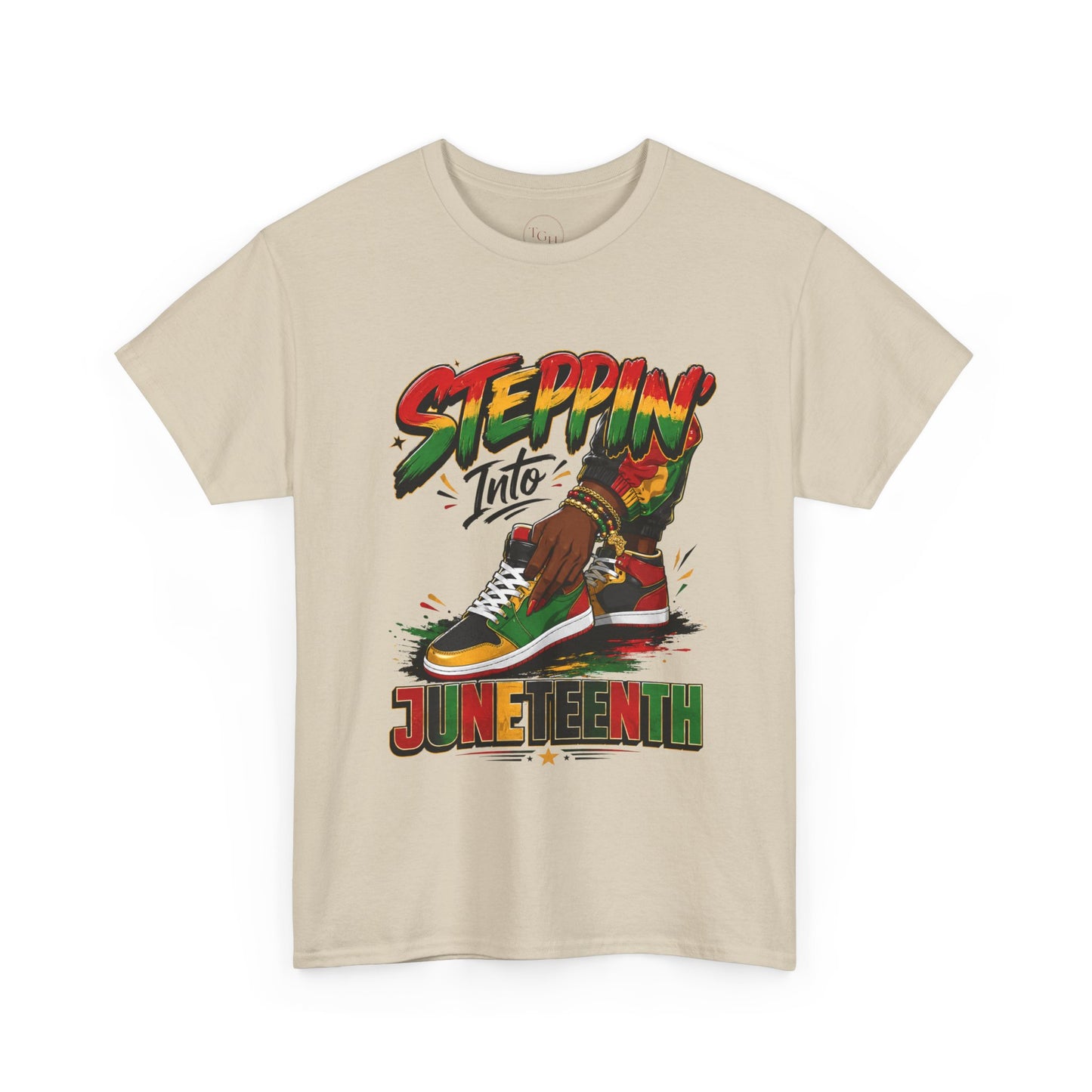 Steppin' Into Juneteenth Tee - Juneteenth Gift
