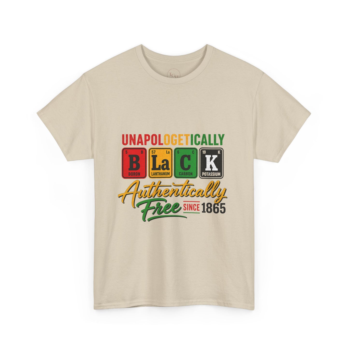 Unapologetically Black, Authentically Free Since 1865 Graphic Tee - Juneteenth Gift