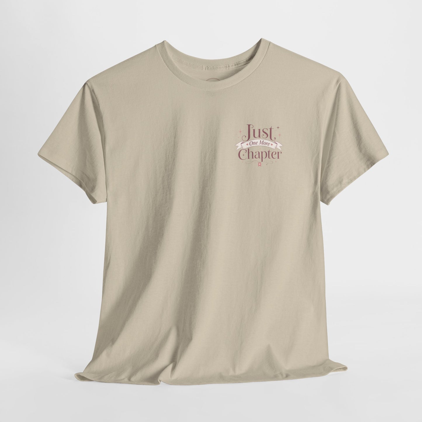 Just A Chapter T-Shirt — Literary Tee for Readers Gift
