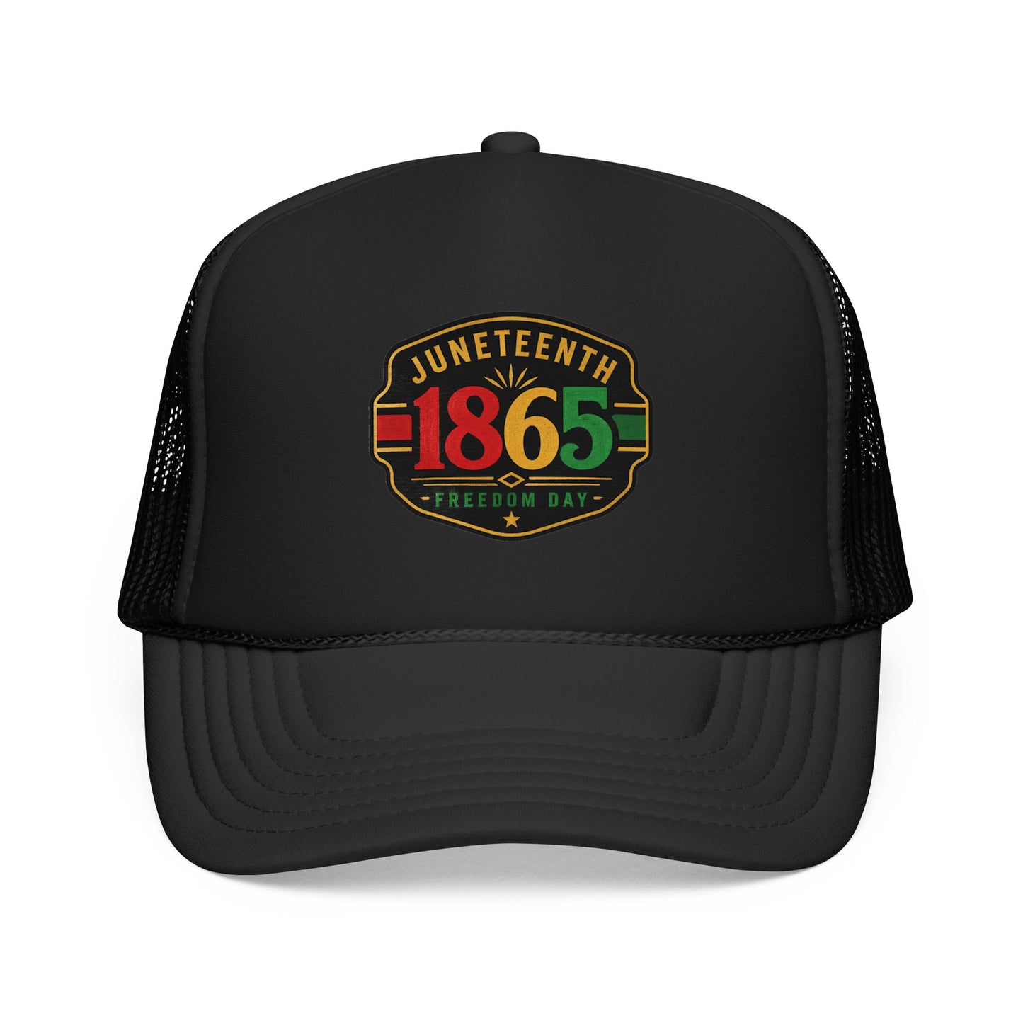 Juneteenth 1865 Trucker Hat — Freedom Day Celebration Cap Gift