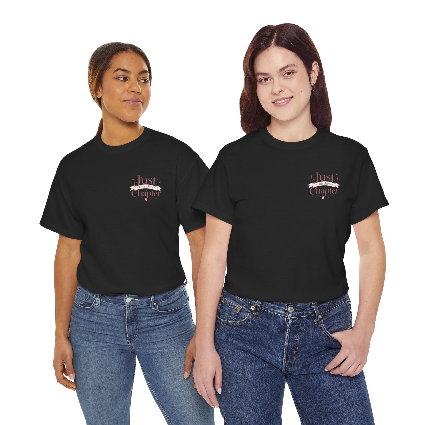 Just A Chapter T-Shirt — Literary Tee for Readers Gift