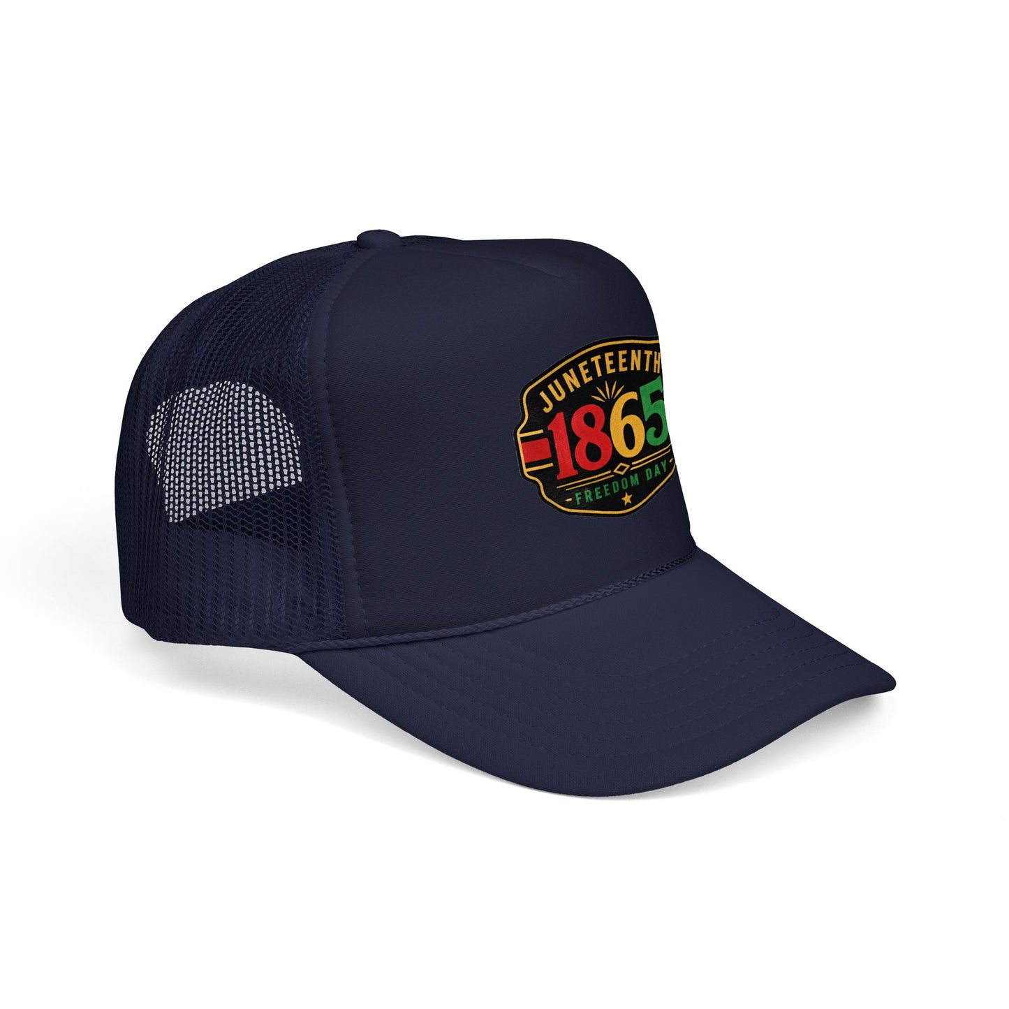Juneteenth 1865 Trucker Hat — Freedom Day Celebration Cap Gift