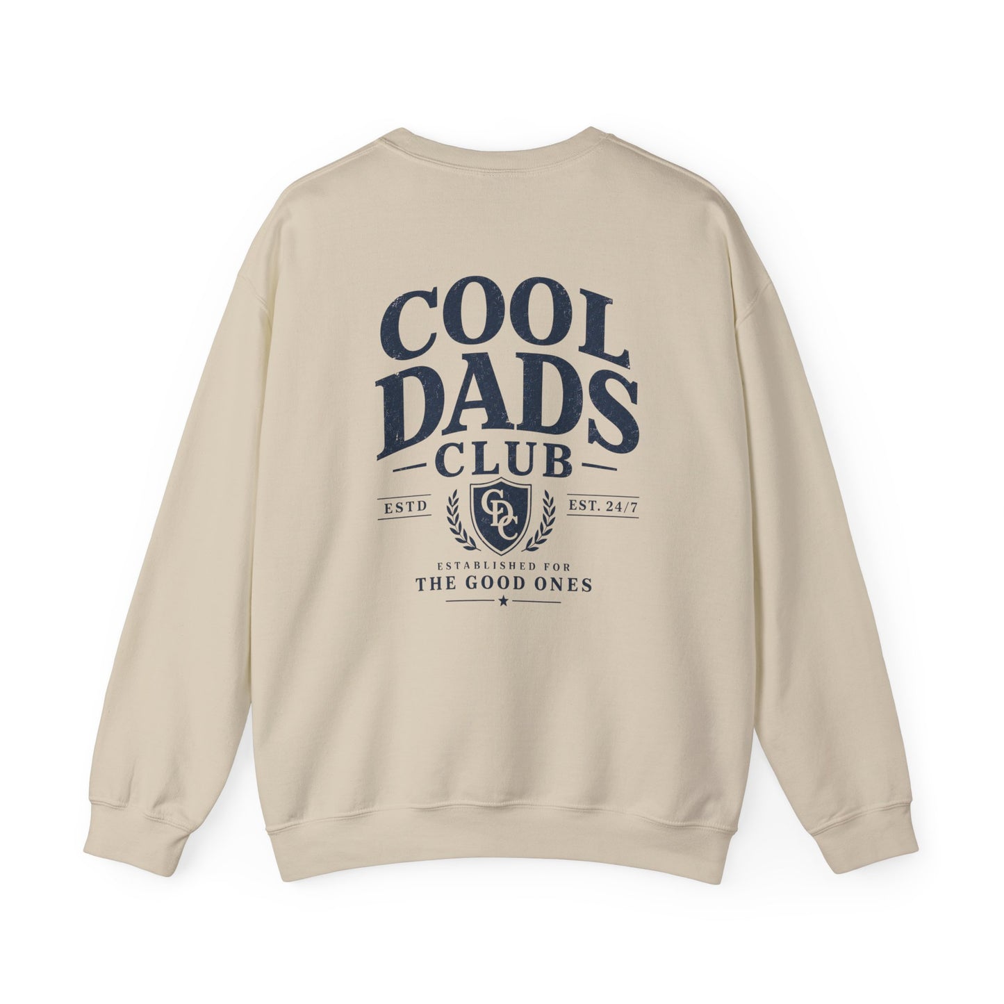 Cool Dads Club Sweatshirt — Graphic Crewneck for Fathers Gift