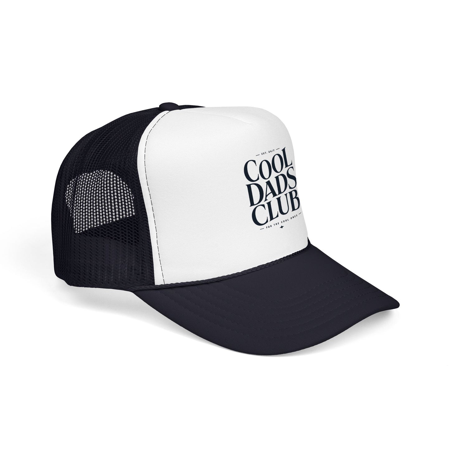Cool Dads Club Trucker Hat — Mesh Snapback Dad Gift