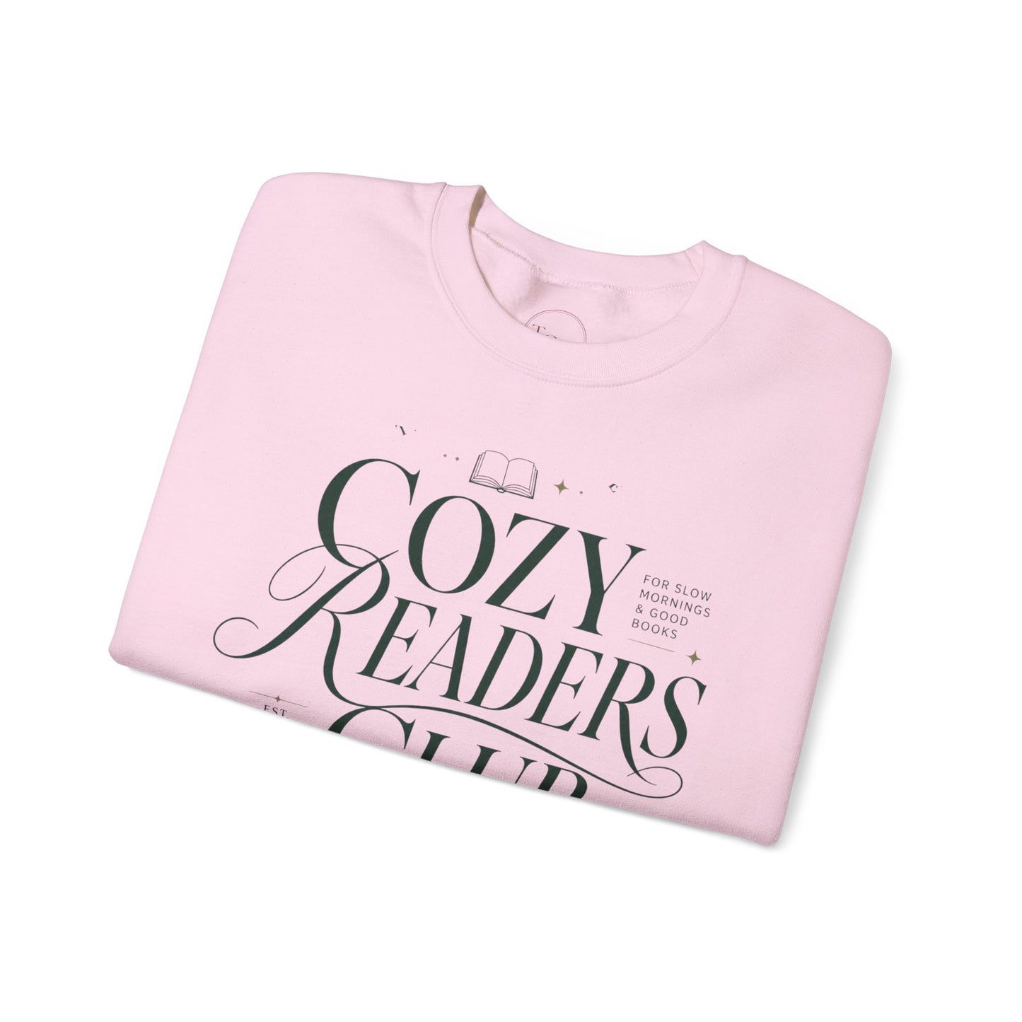 Cozy Readers Club Sweatshirt - Book Lover Crewneck