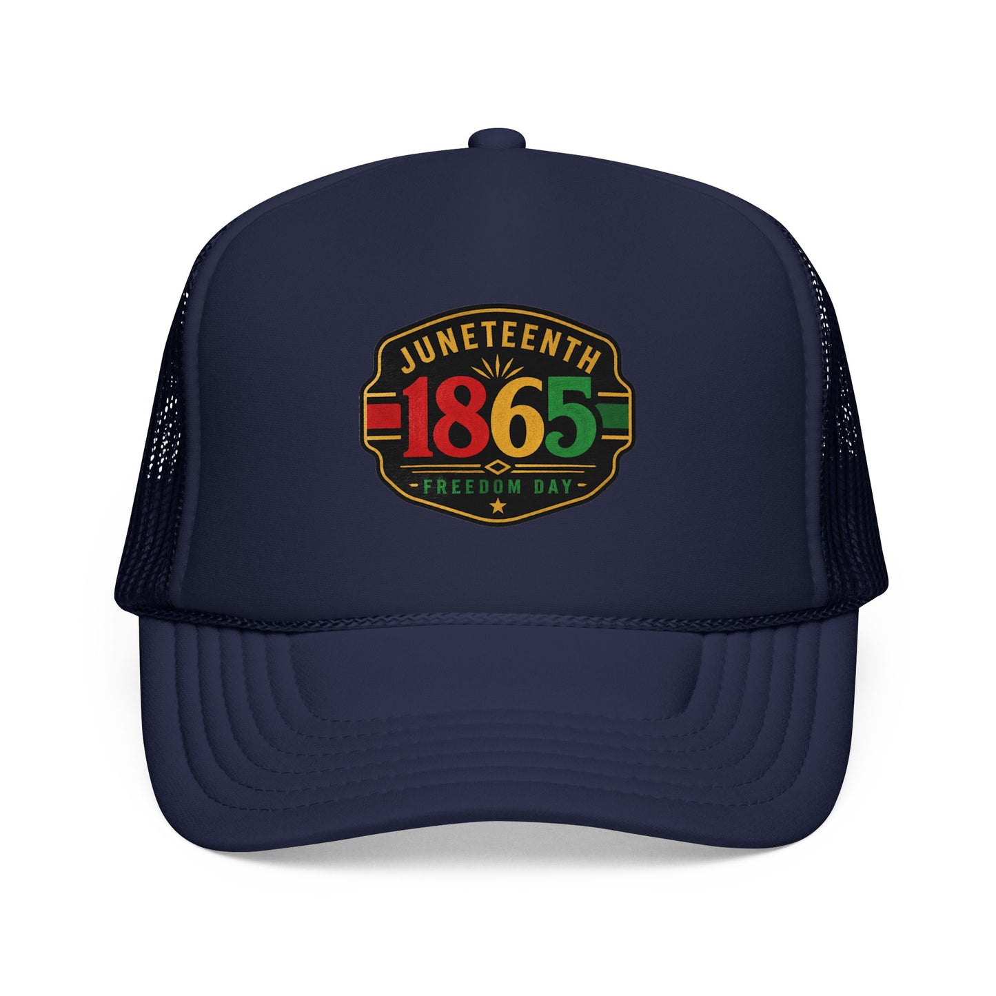 Juneteenth 1865 Trucker Hat — Freedom Day Celebration Cap Gift