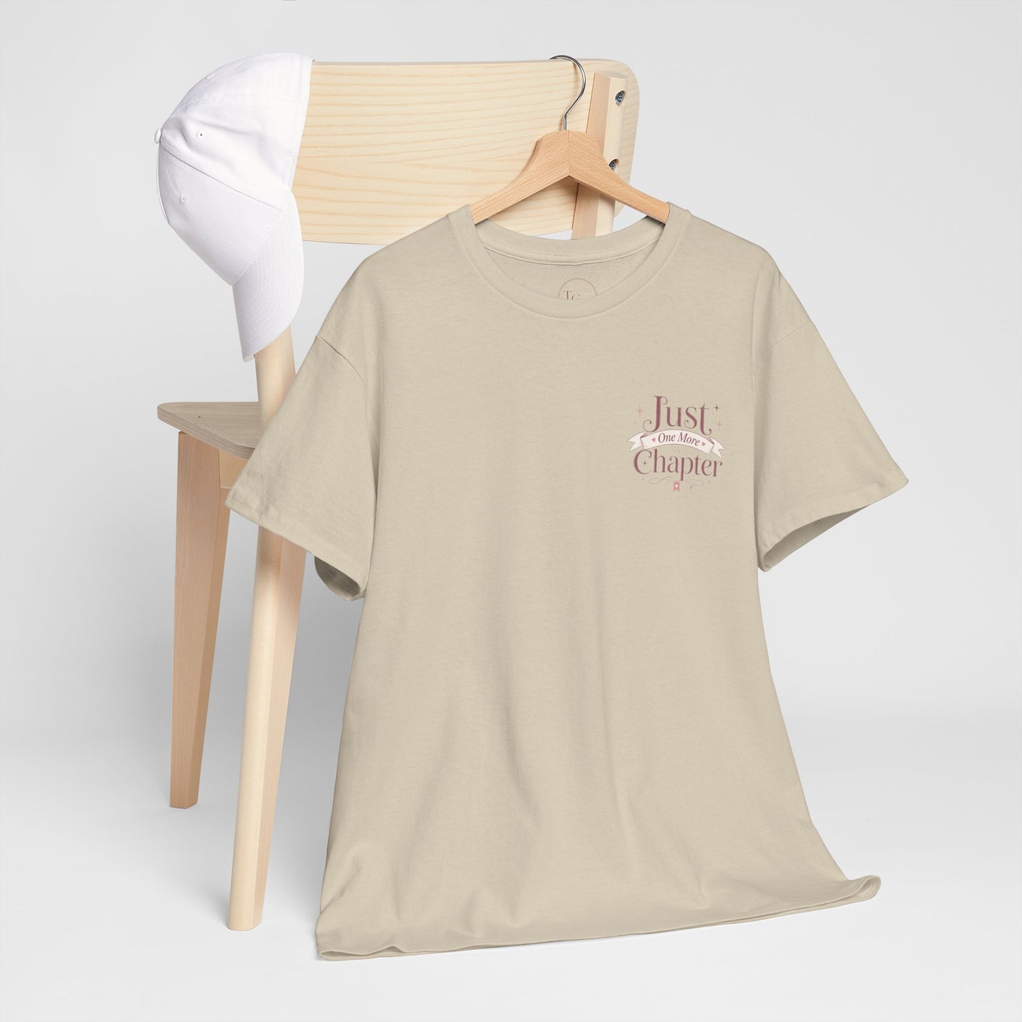 Just A Chapter T-Shirt — Literary Tee for Readers Gift