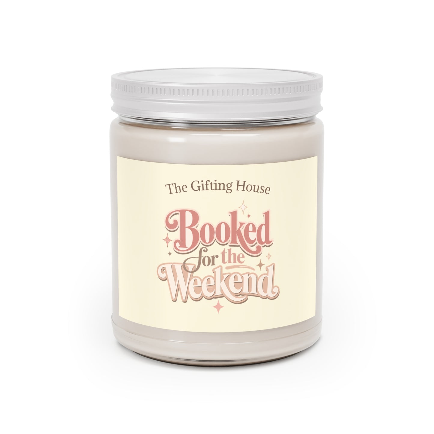 Booked for the Weekend Soy Candle - 9oz Scented Jar