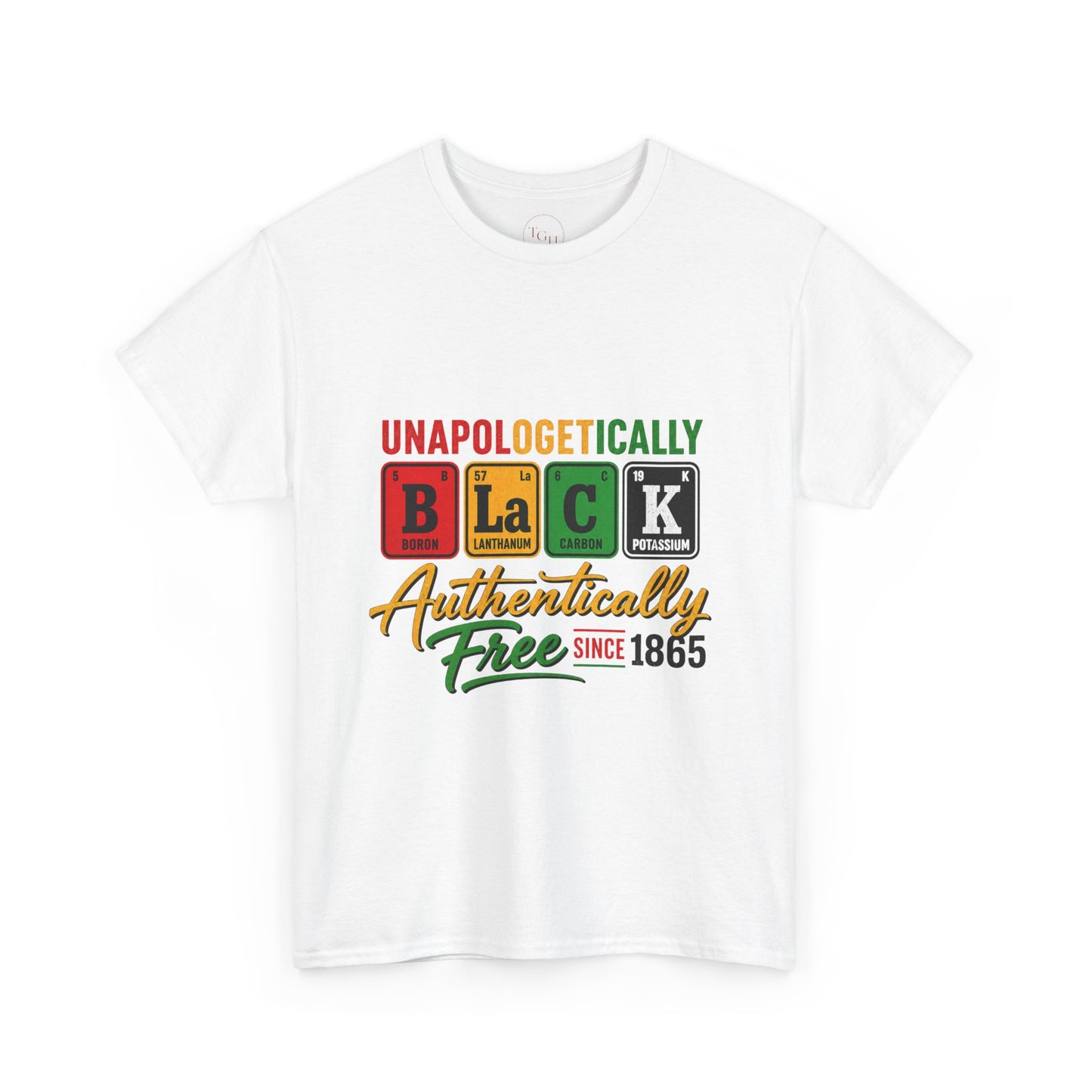 Unapologetically Black, Authentically Free Since 1865 Graphic Tee - Juneteenth Gift