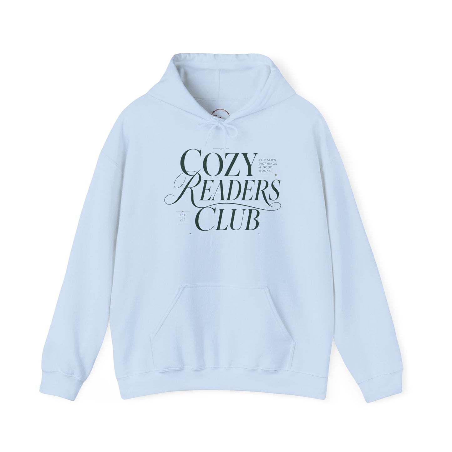 Cozy Readers Club Hoodie - Pullover for Book Lovers