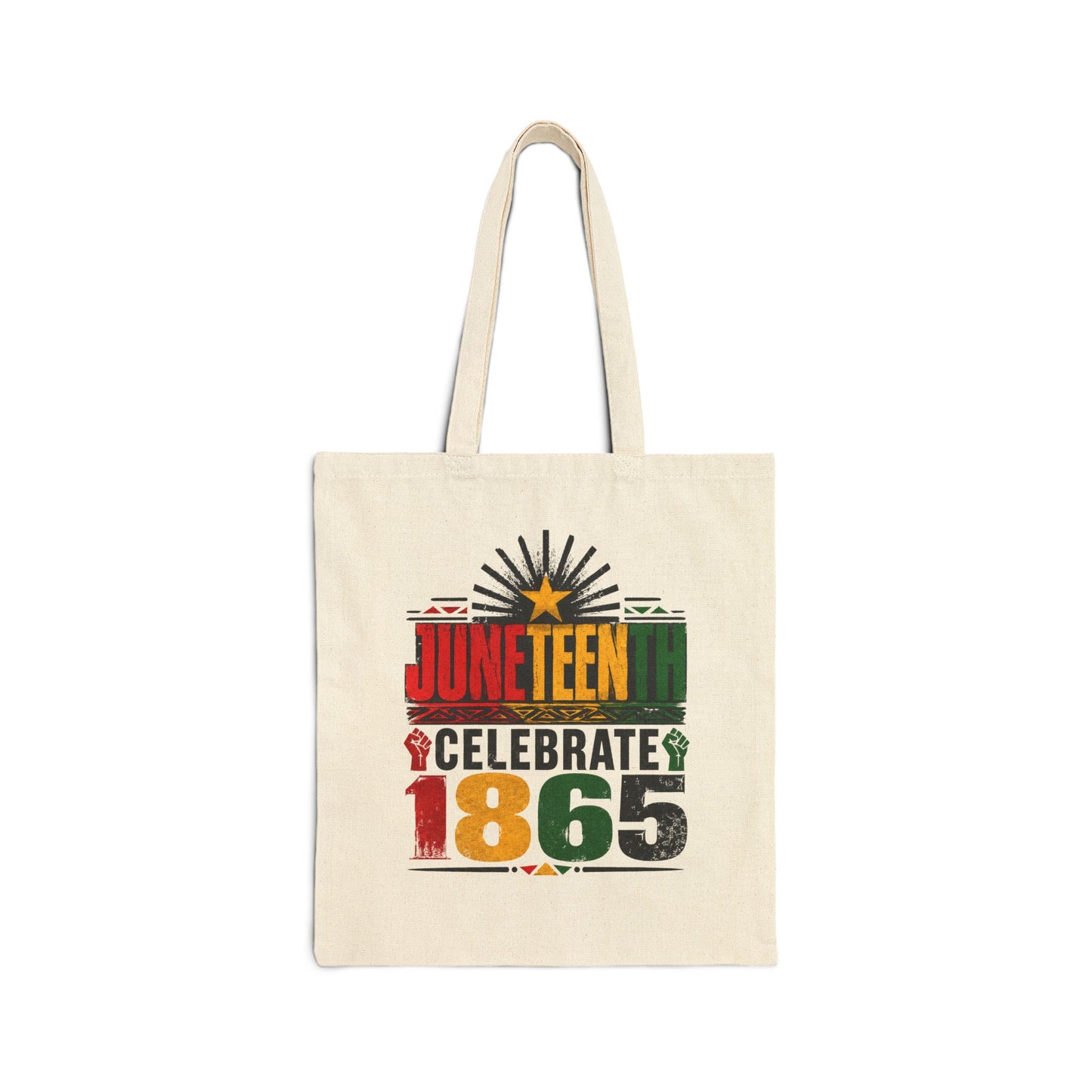 Juneteenth Celebrate 1865 Tote - Juneteenth Gift