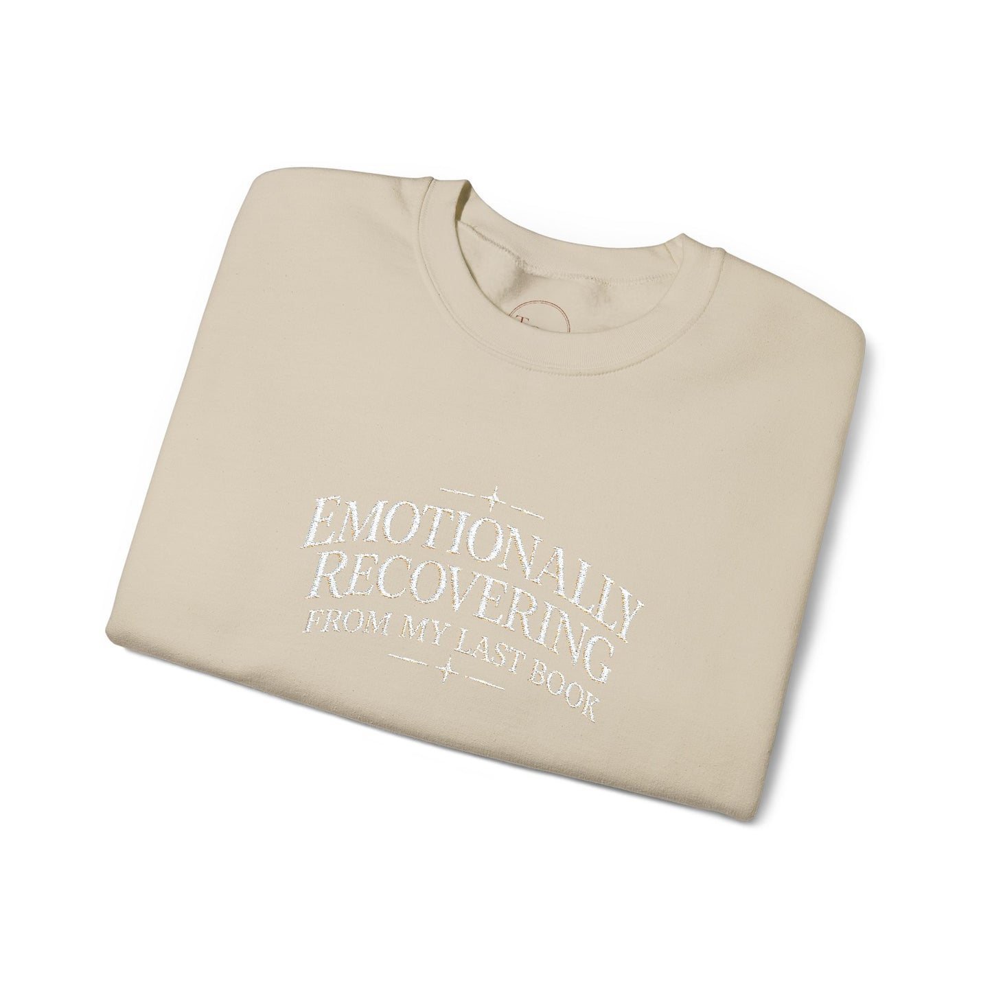 Emotionally Recovering From My Last Book Cozy Pullover – Crewneck Sweatshirt Gift