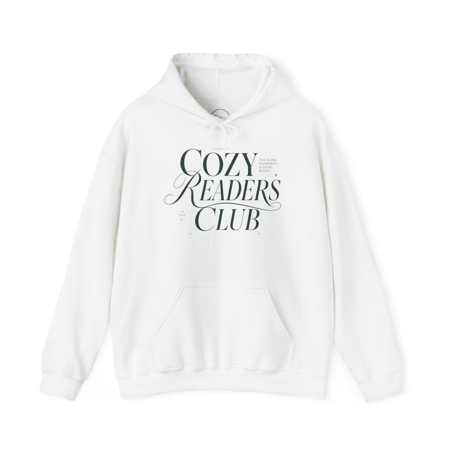 Cozy Readers Club Hoodie - Pullover for Book Lovers