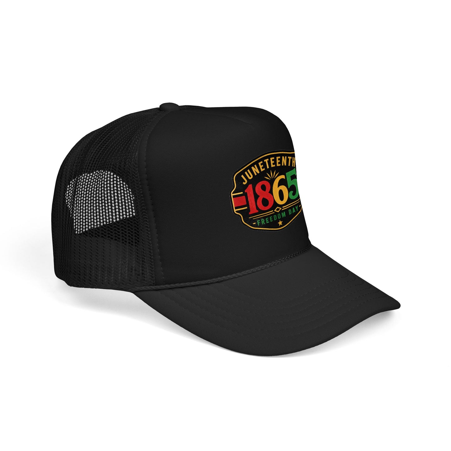 Juneteenth 1865 Trucker Hat — Freedom Day Celebration Cap Gift