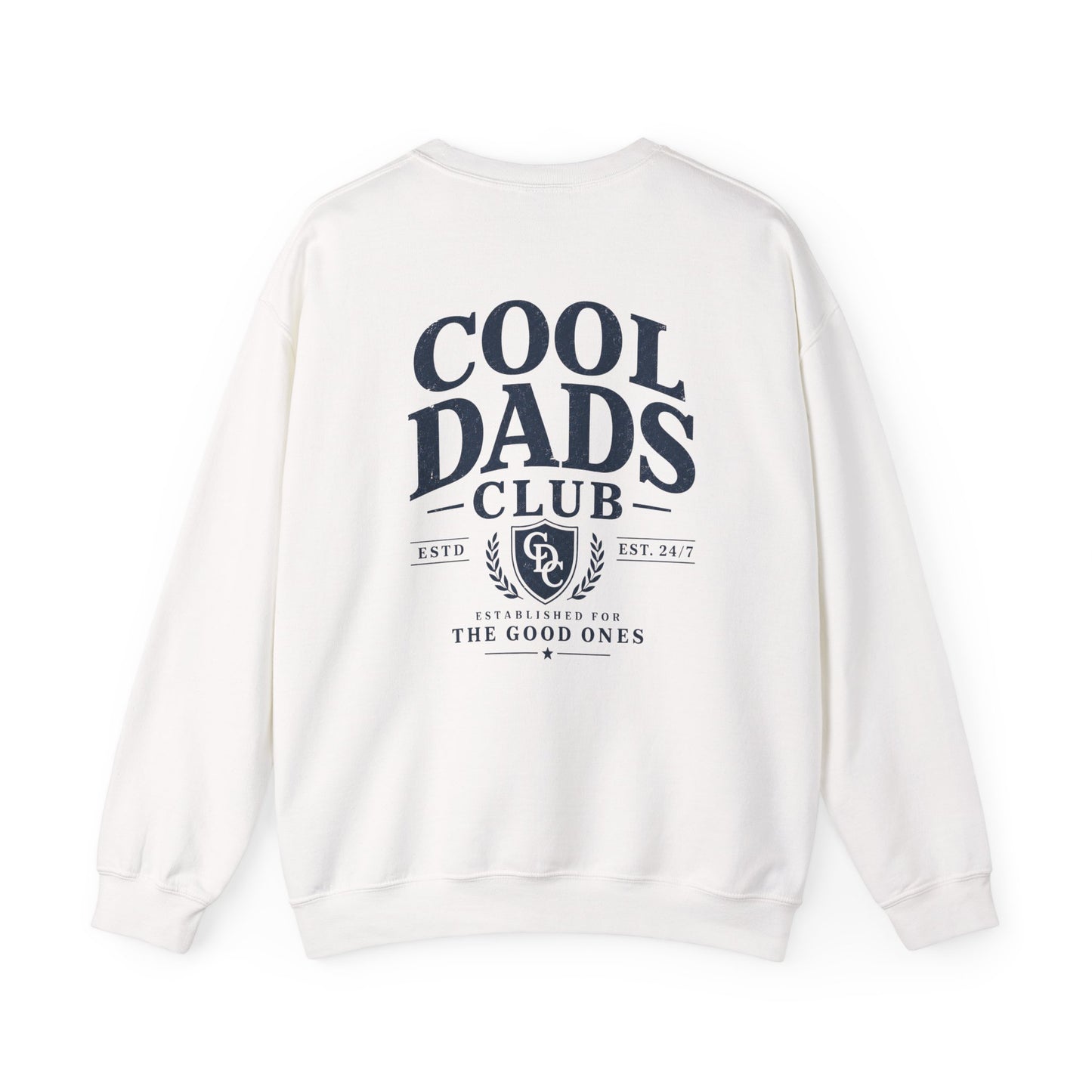 Cool Dads Club Sweatshirt — Graphic Crewneck for Fathers Gift