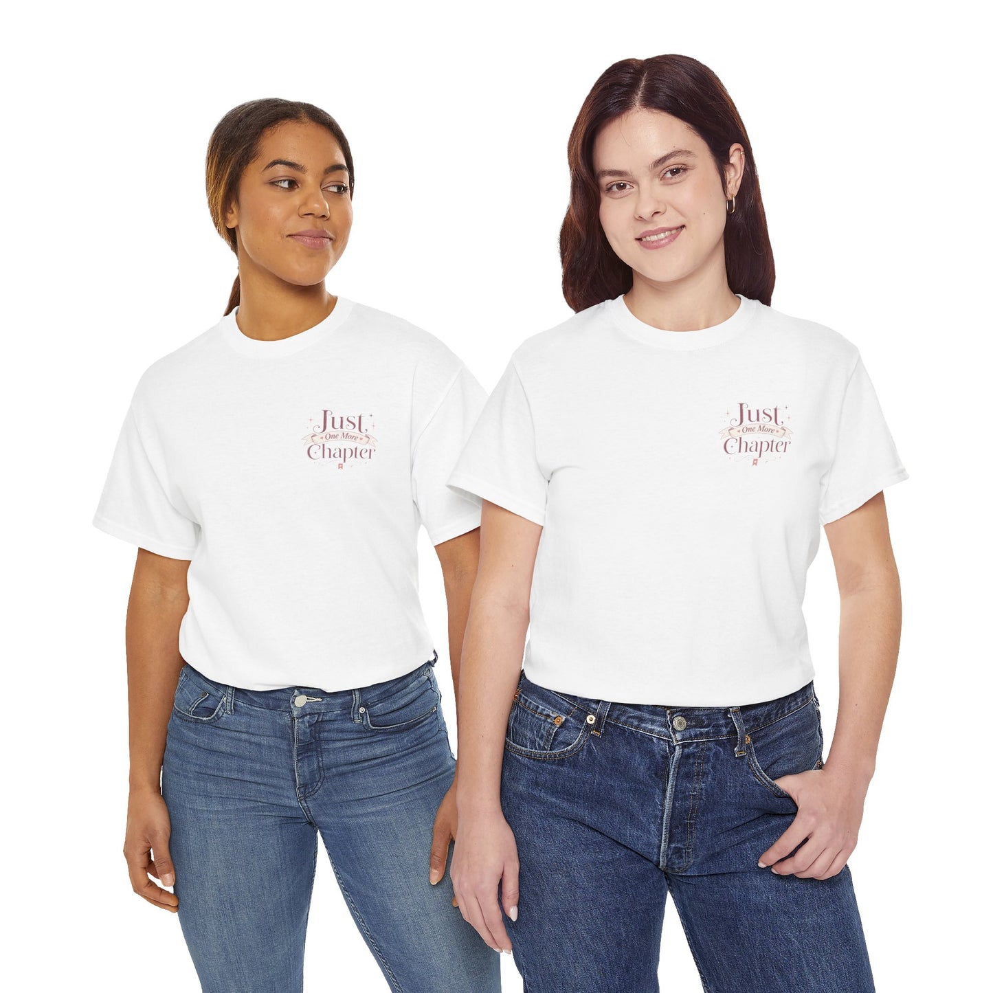 Just A Chapter T-Shirt — Literary Tee for Readers Gift