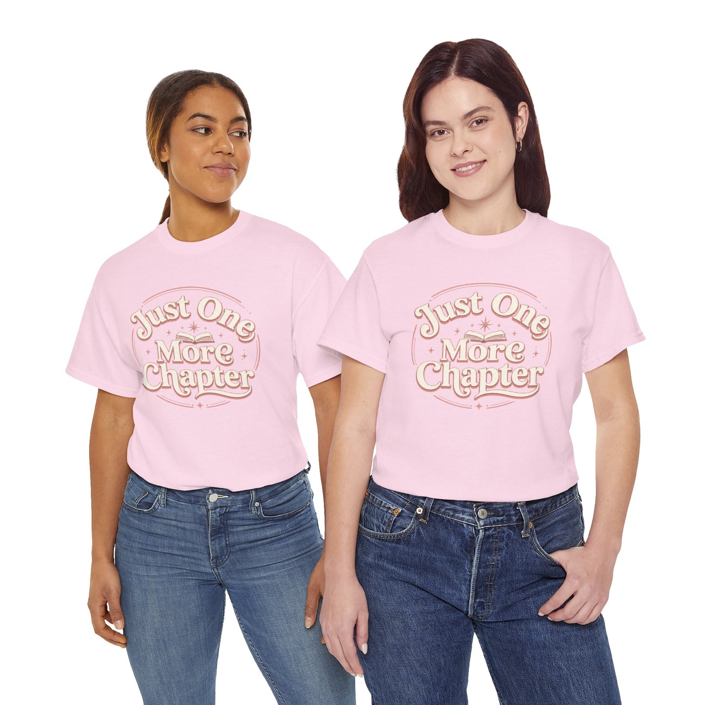 Just One More Chapter T-Shirt — Cozy Book Lover Tee Gift
