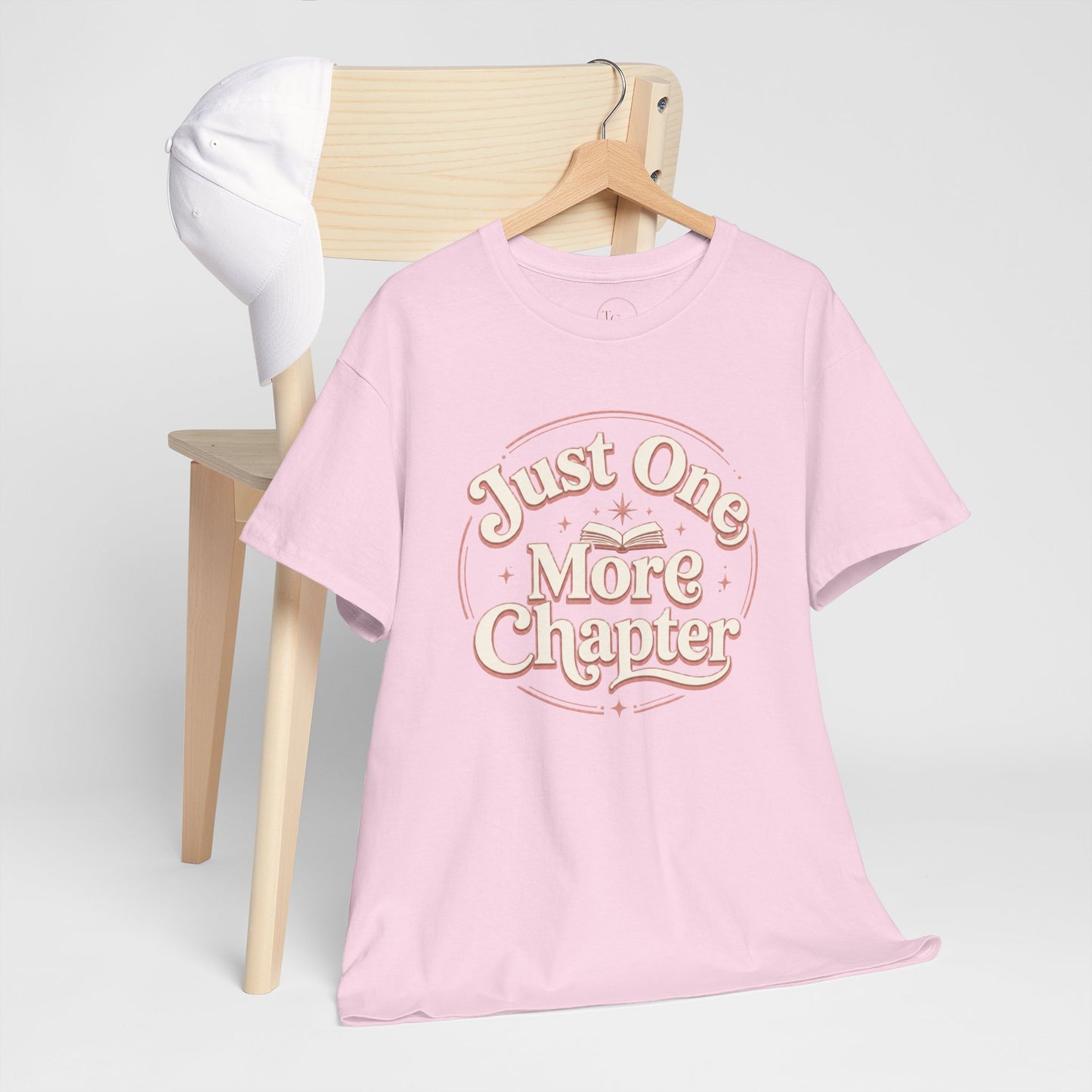 Just One More Chapter T-Shirt — Cozy Book Lover Tee Gift