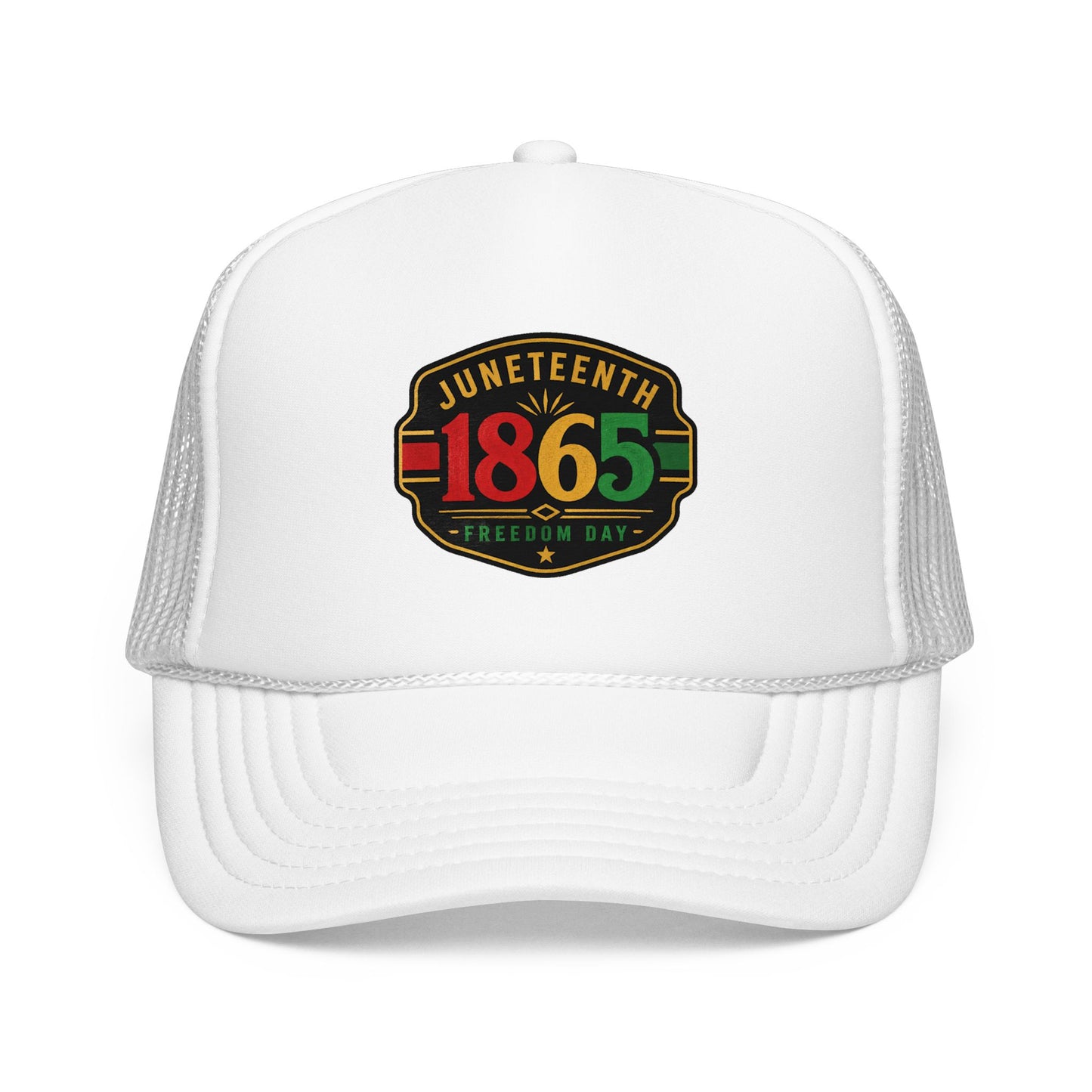 Juneteenth 1865 Trucker Hat — Freedom Day Celebration Cap Gift