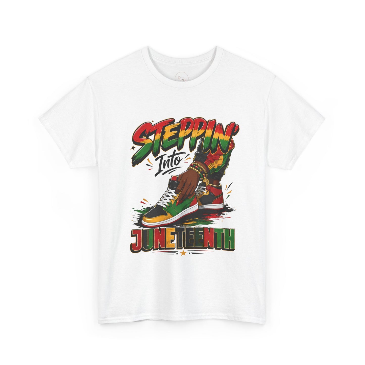 Steppin' Into Juneteenth Tee - Juneteenth Gift