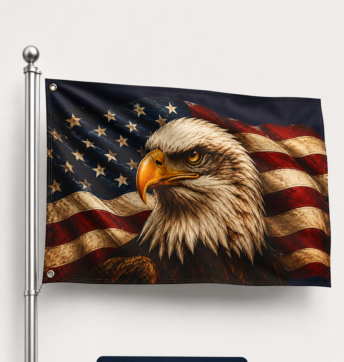 American Eagle Flag — 4th of July Patriotic Decor