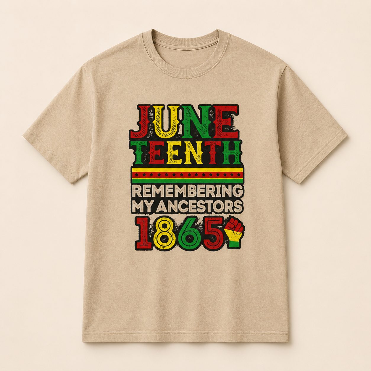 Juneteenth Remembering My Ancestors 1865 Tee