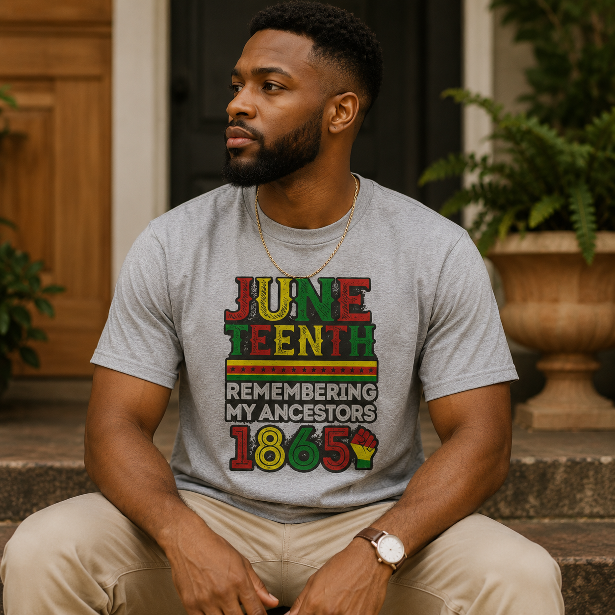 Juneteenth Remembering My Ancestors 1865 Tee