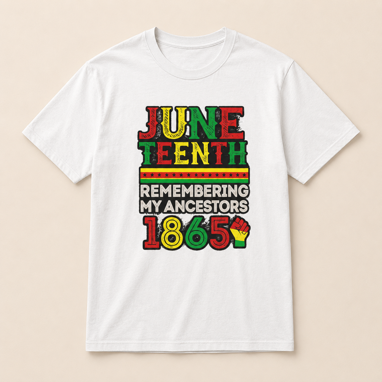 Juneteenth Remembering My Ancestors 1865 Tee