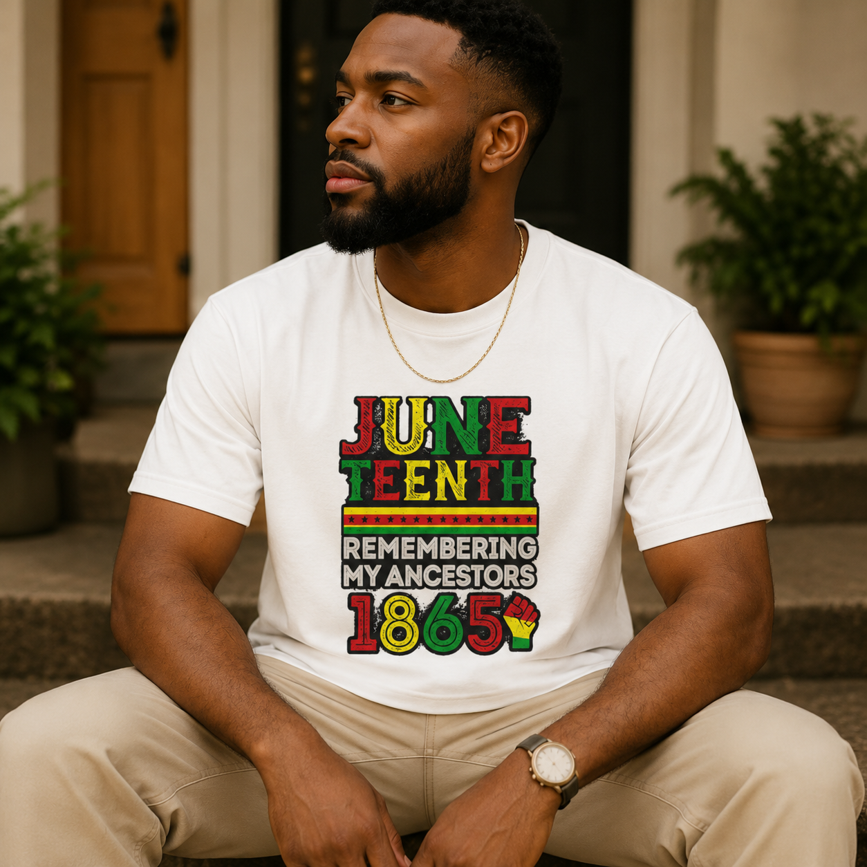Juneteenth Remembering My Ancestors 1865 Tee
