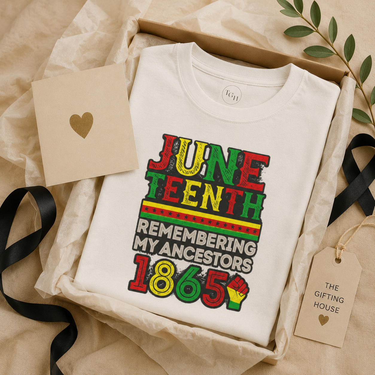 Juneteenth Remembering My Ancestors 1865 Tee
