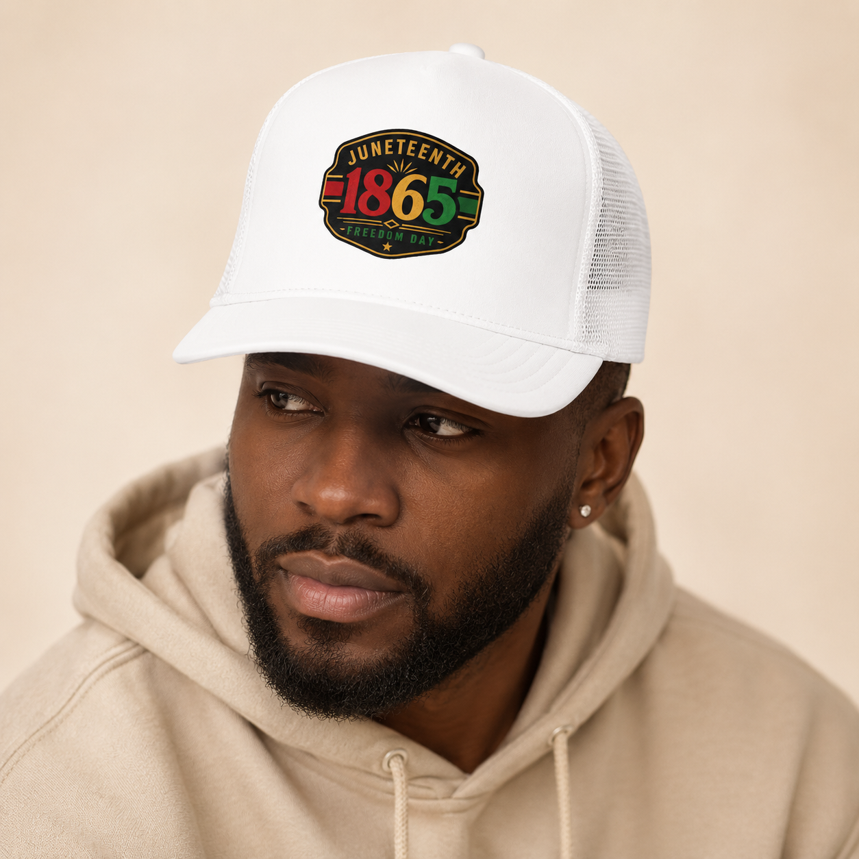 Juneteenth 1865 Trucker Hat — Freedom Day Celebration Cap Gift
