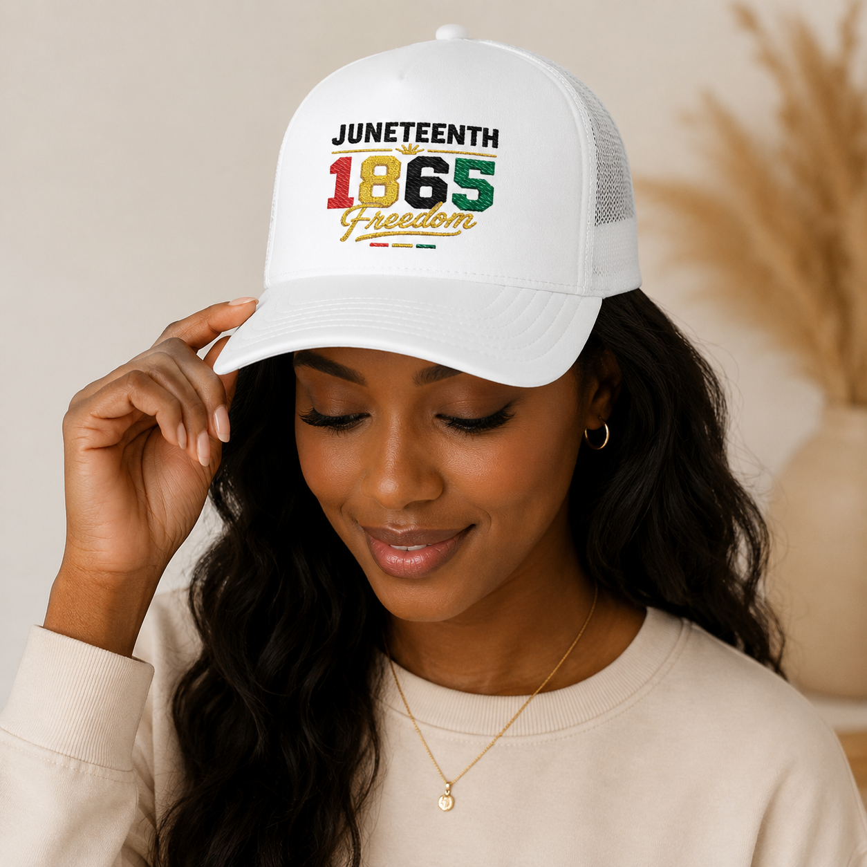 Juneteenth 1865 Freedom Trucker Hat — Celebration Pride Cap Gift