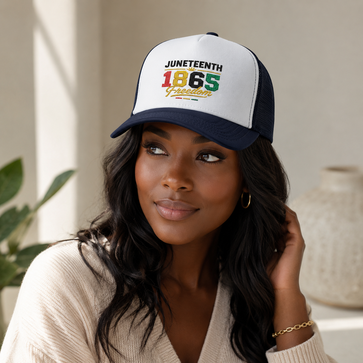 Juneteenth 1865 Freedom Trucker Hat — Celebration Pride Cap Gift
