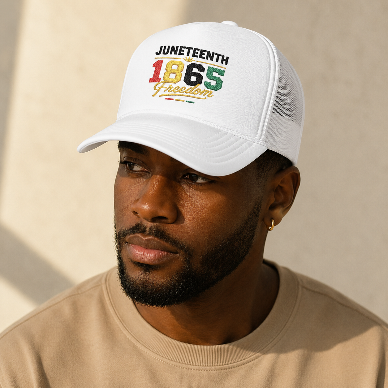 Juneteenth 1865 Freedom Trucker Hat — Celebration Pride Cap Gift