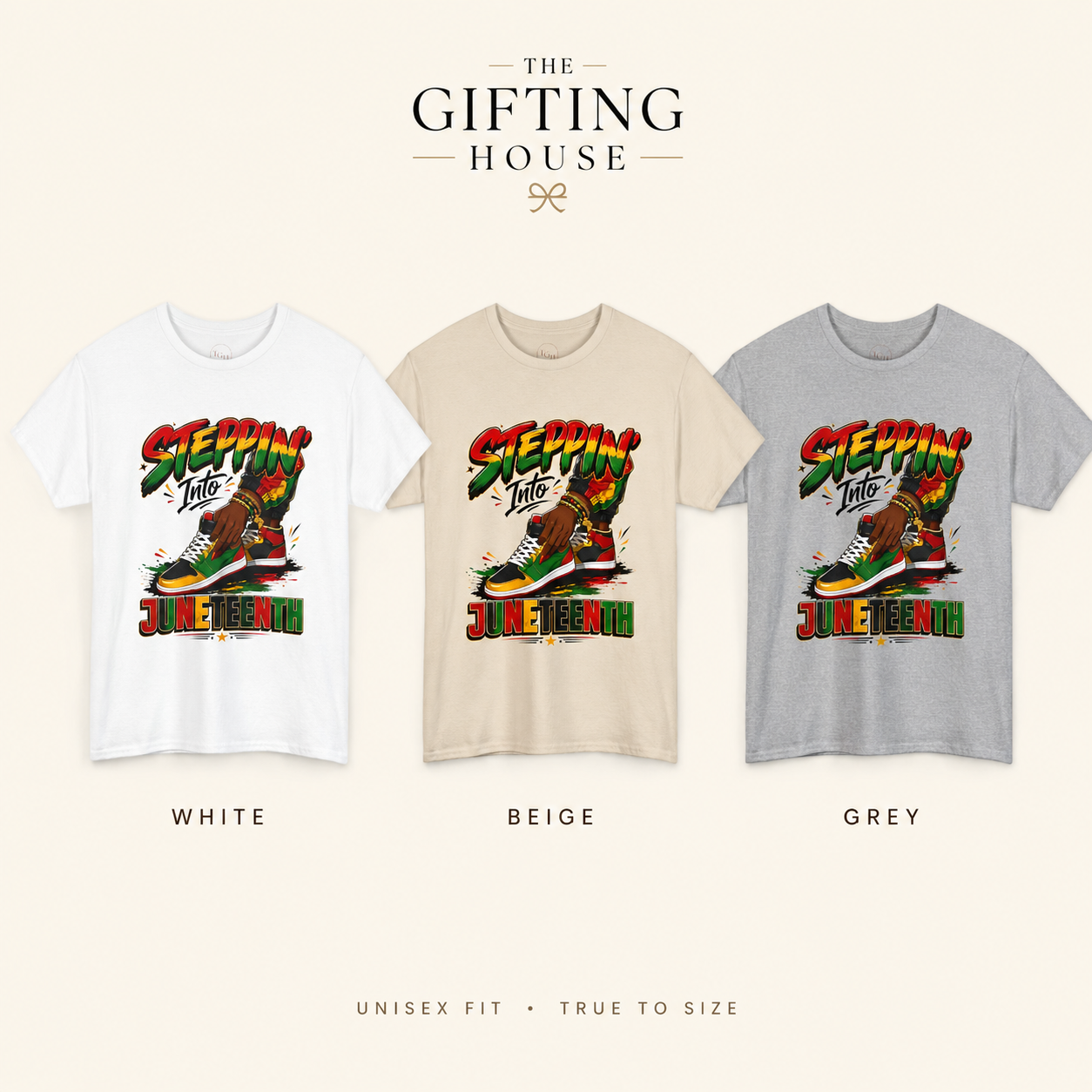 Steppin' Into Juneteenth Tee - Juneteenth Gift