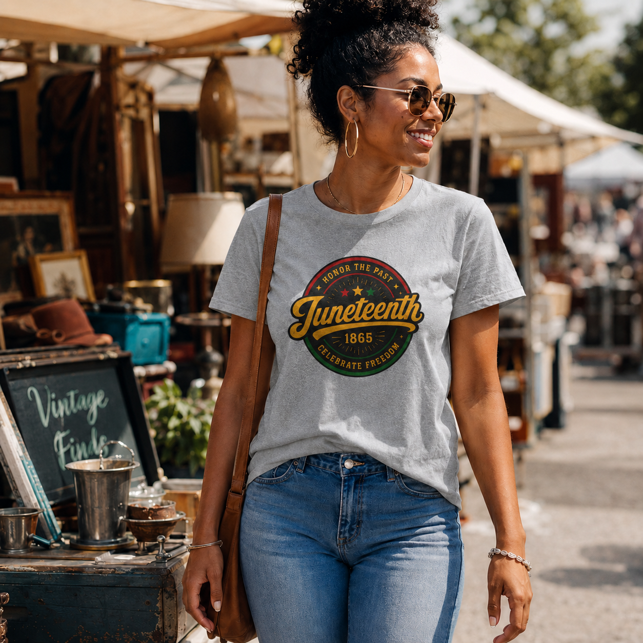 Honor the Past, Celebrate Freedom T-Shirt - Juneteenth Gift