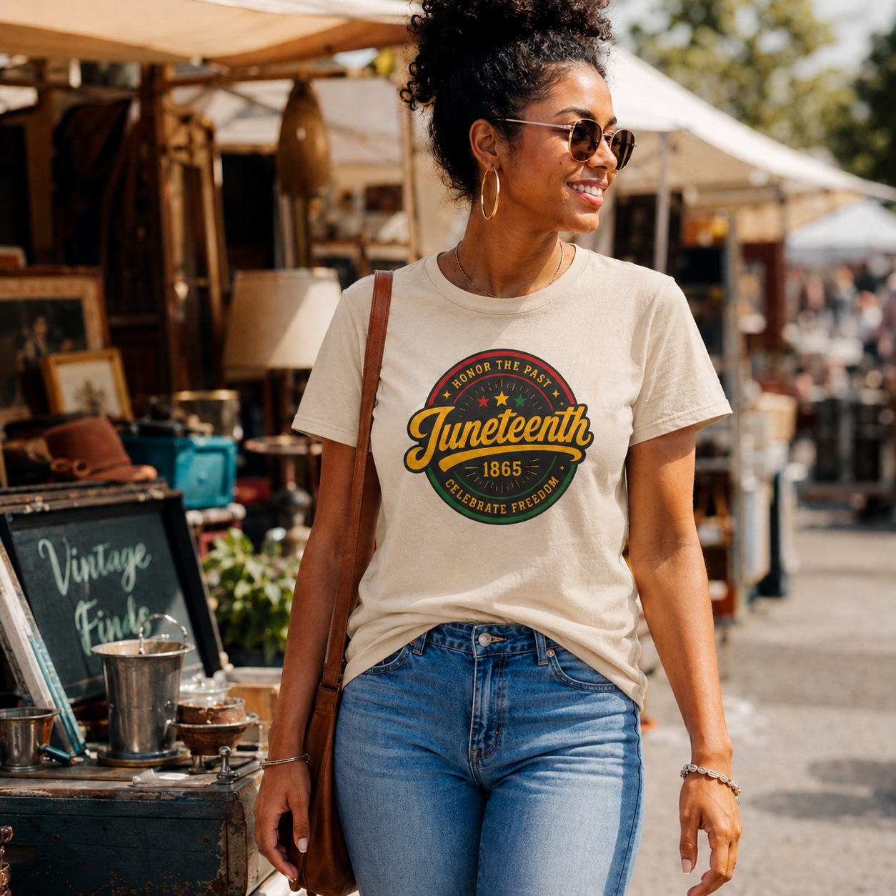 Honor the Past, Celebrate Freedom T-Shirt - Juneteenth Gift