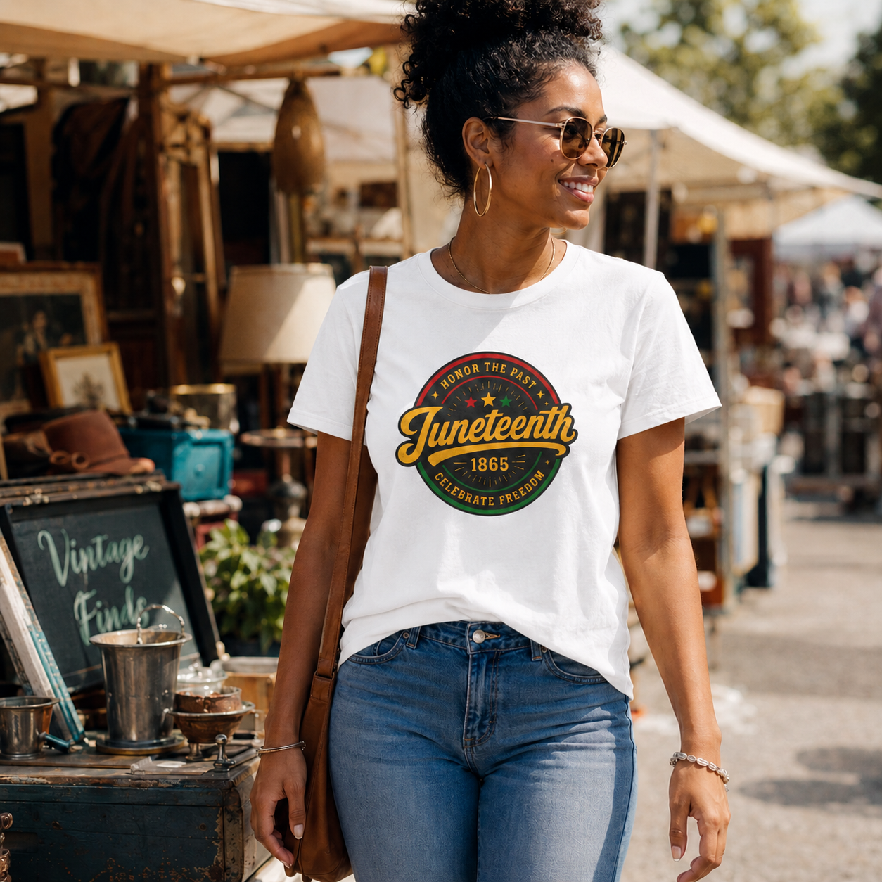 Honor the Past, Celebrate Freedom T-Shirt - Juneteenth Gift