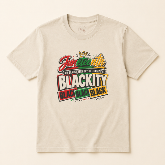 Juneteenth 'Black Everyday' Graphic Tee – Celebration of Black Pride