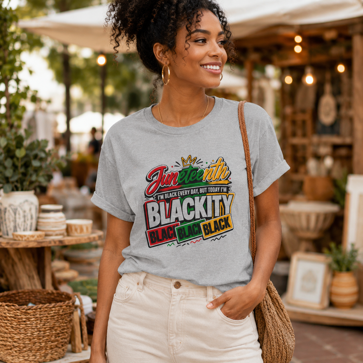 Juneteenth 'Black Everyday' Graphic Tee – Celebration of Black Pride