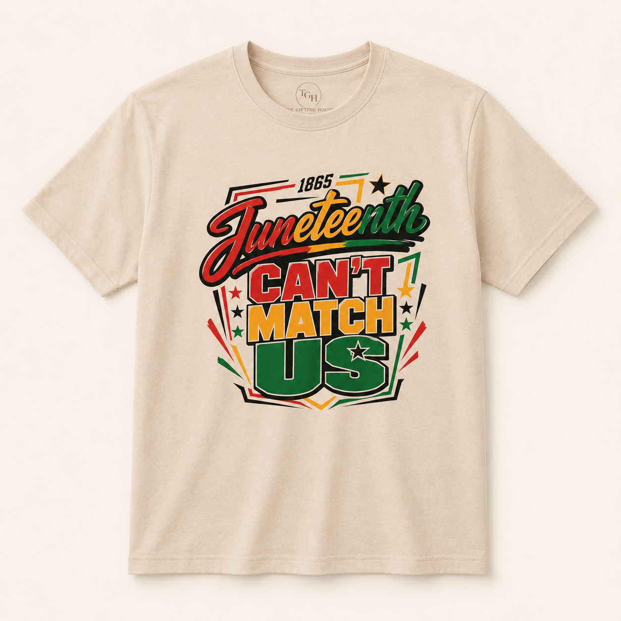 Juneteenth "Can't Match Us" Graphic Tee - Juneteenth Celebration Gift